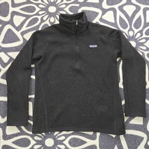 Patagonia Black Better Sweater Half-Zip Fleece Pullover Medium